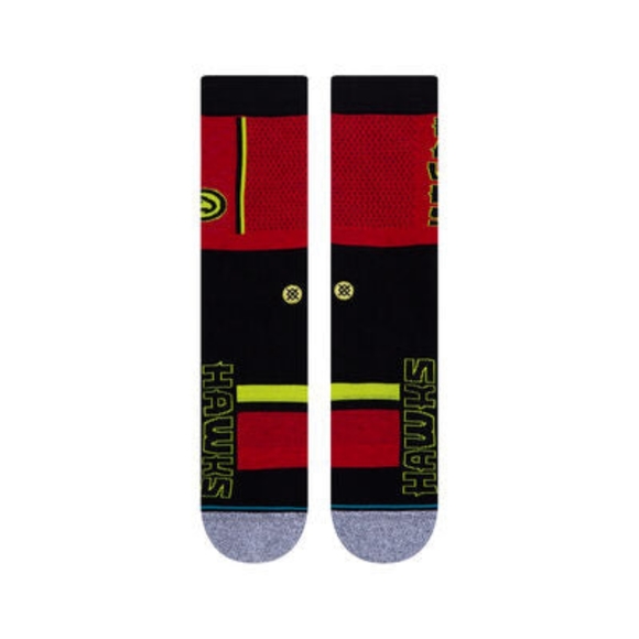NWT Stance x NBA Atlanta HAWKS SHORTCUT 2 Crew Socks Size M 6-8.5 - Picture 4 of 11